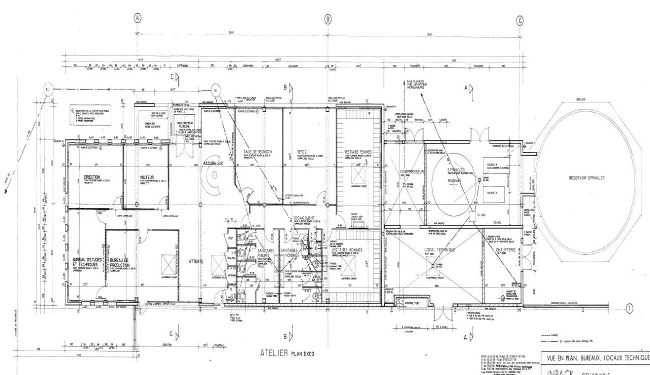 Entrepôt classe b Gellainville 6450m² Location entrepôt classe b Gellainville Eure-et-Loir OLLOG2531818 9